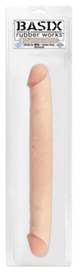 Basix 12in. Double Dong Flesh