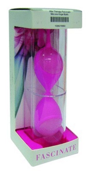 Vibe Therapy Fascinate Silicone Kegel Balls Pink