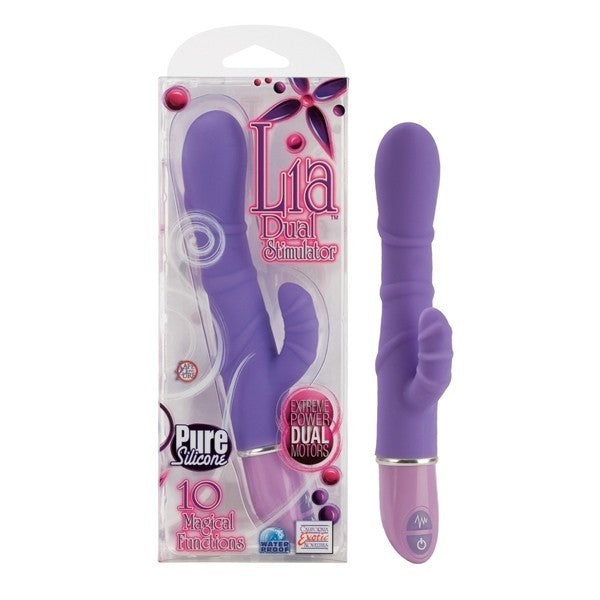 Lia Dual Stimulator Purple