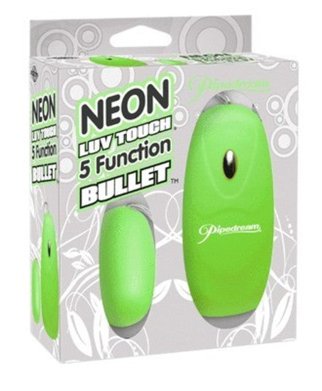 Neon Luv Touch 5 Function Bullet Green
