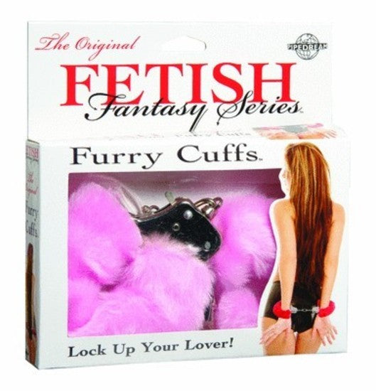Fetish Fantasy Furry Cuffs Pink