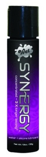 Synergy Concentrated 3x Longer Lasting Water and Silicone Lubricant Cool Tingle 7oz / 197g