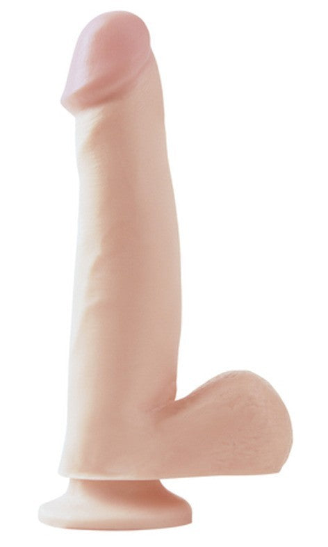 Basix 7.5 in. Dong W/ Suction Flesh