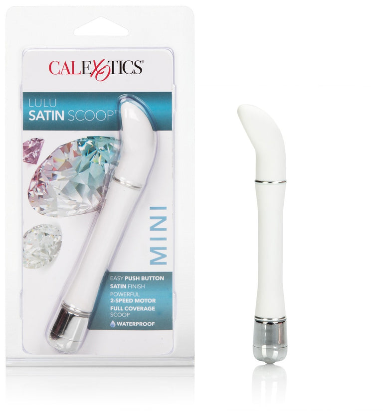 Lulu Satin Scoop White