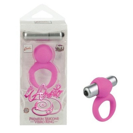 Lamour Premium Silicone Vibro Ring Pink
