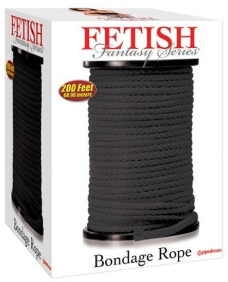 Fetish Fantasy Bondage Rope Black