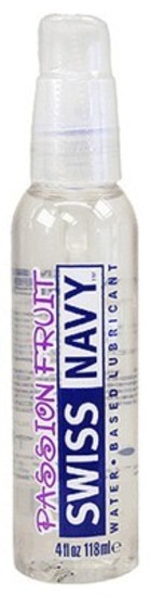 Swiss Navy Water Base Flavored Lubricant Passion Fruit 4oz / 118ml