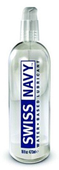 Swiss Navy Water Based Lubricant 16oz / 473ml