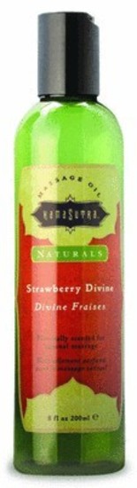 KS Naturals Massage Oil Strawberry
