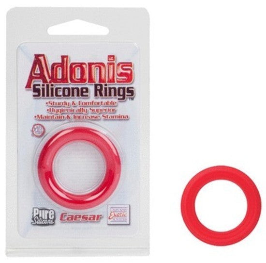 Adonis Silicone Ring Caesar - Red