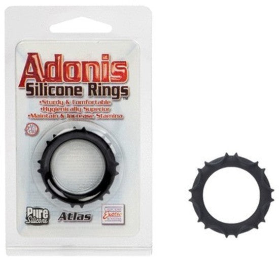 Adonis Silicone Ring Atlas - Black