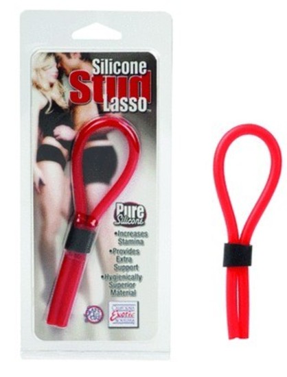 Silicone Stud Lasso - Red