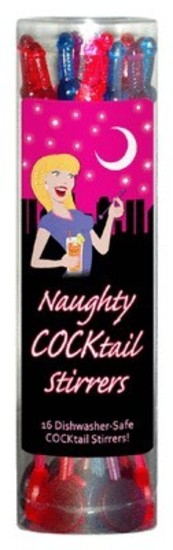 Naughty COCKtail Stirrers