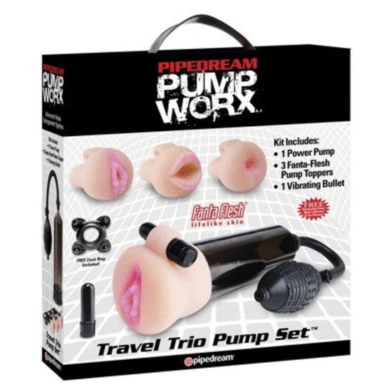 PUMP WORX - Travel Trio Pump Set