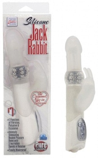 Silicone Jack Rabbit - White