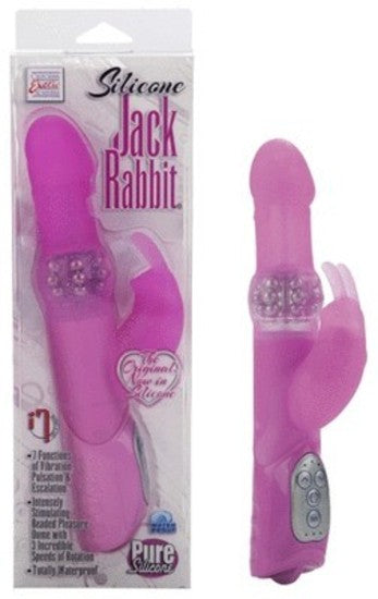 Silicone Jack Rabbit - Pink