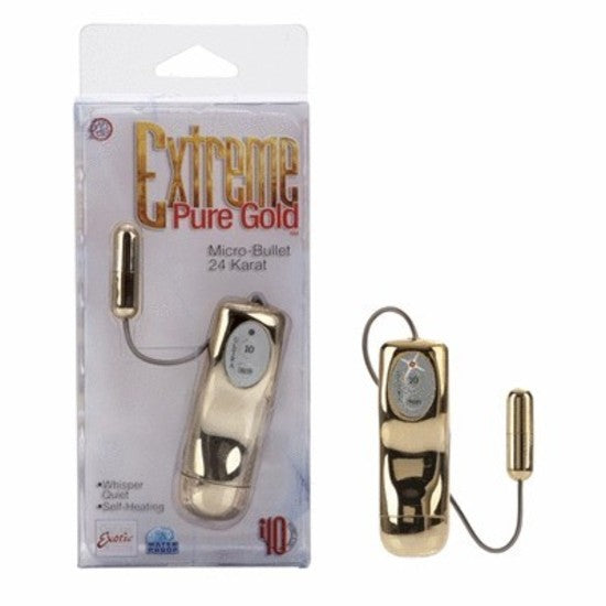 Extreme Pure Gold Micro Bullet - 24 Karat