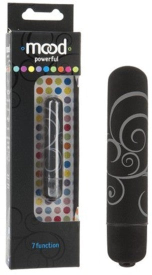 Mood Powerful 7 Function Bullets - Small - Black