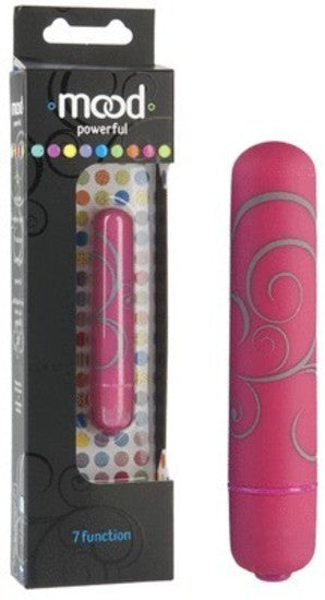 Mood Powerful 7 Function Bullets - Small - Pink