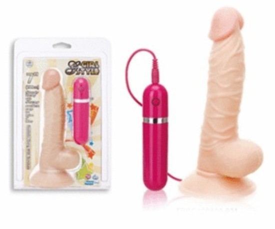 10 Function Realistic Dong 7 in. with Suction Base