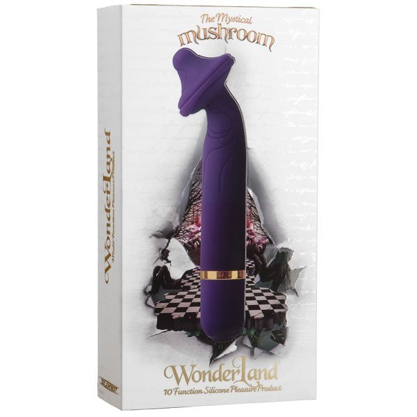 WonderLand - 10 Function Silicone Massager - The Mystical Mushroom