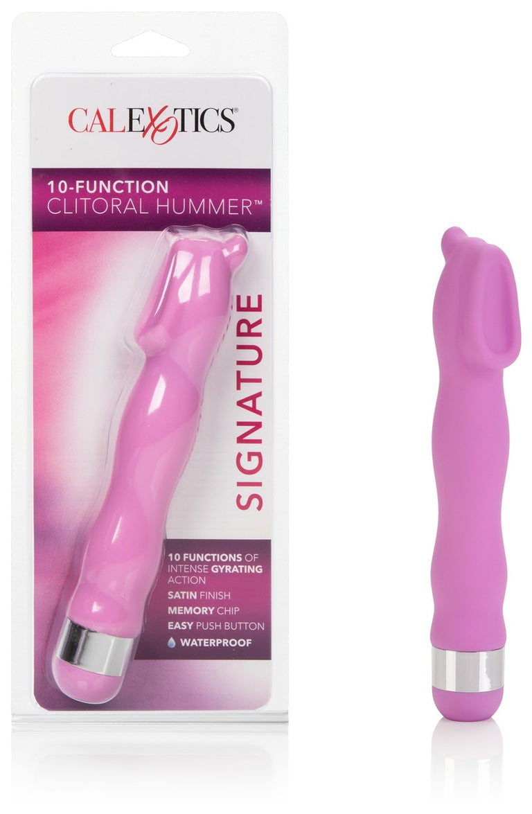 10-Function Clitoral Hummer - Pink