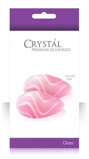 Crystal Kegel Eggs - Pink