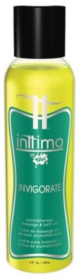 Inttimo Aromatherapy Massage Oil 4oz/ 120ml  Invigorate