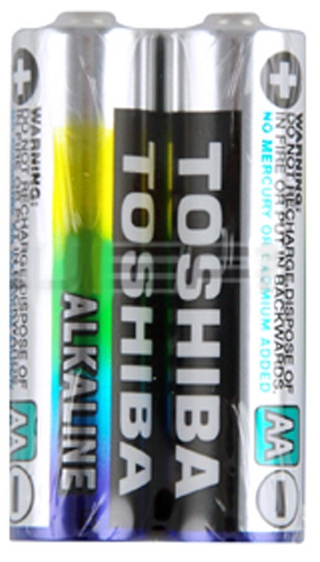 Toshiba AA 2 Pack Alkaline Shrink Pack