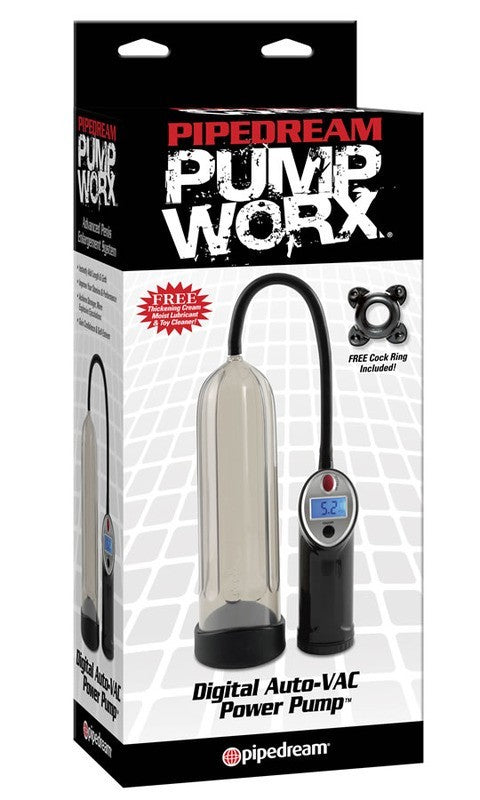 PUMP WORX - Digital Auto-Vac Power Pump