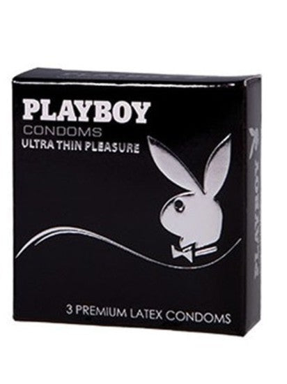 Playboy Condoms Ultra Thin (3 pack)