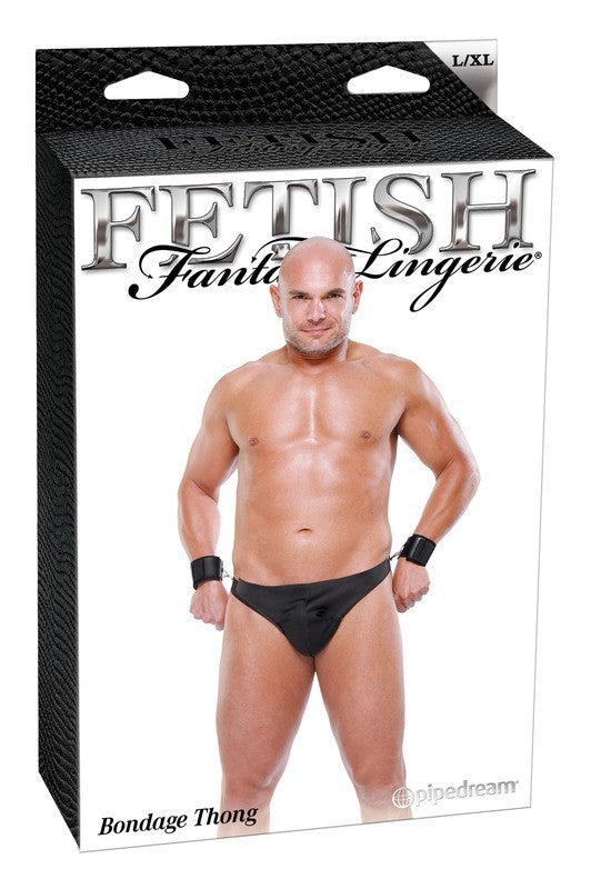 Fetish Fantasy Lingerie Mens Bondage Thong Large/1XL