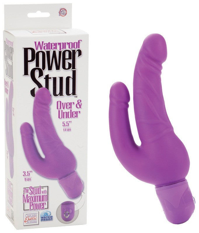 Waterproof Power Stud Over & Under - Purple