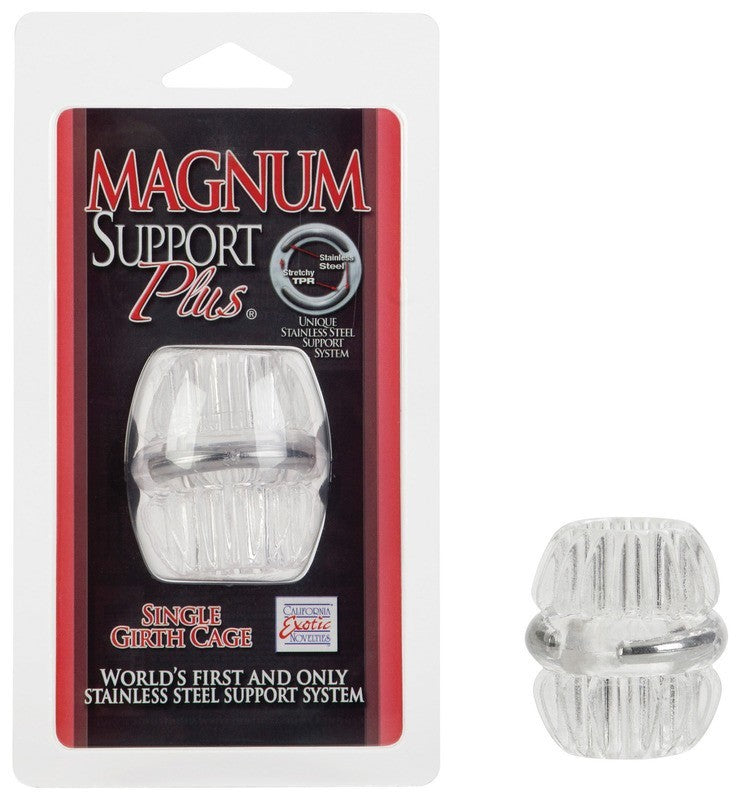 Magnum Support Plus Single Girth Ring - Clear