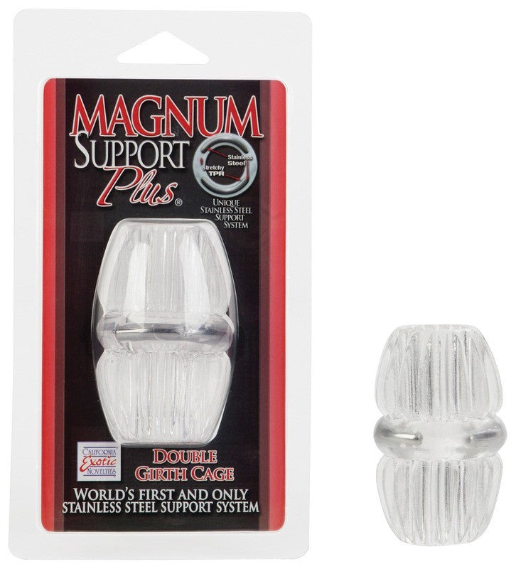 Magnum Support Plus Double Girth Ring - Clear