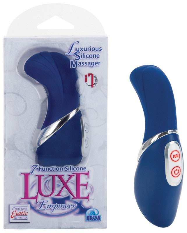 7-Function Silicone Luxe Empower - Blue