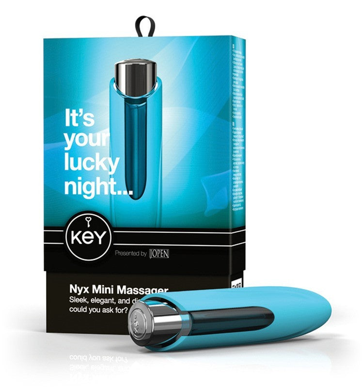 Key- Nyx Mini Massager - Robin Egg Blue