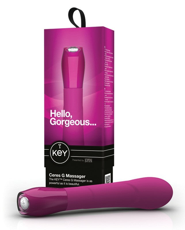 Key- Ceres G Spot Vibe- Raspberry Pink