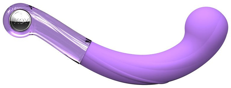 Key- Comet Pearl G-Spot Wand- Lavender