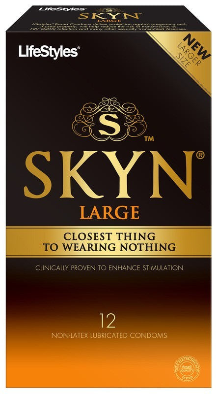Ansell Skyn Large 10'S