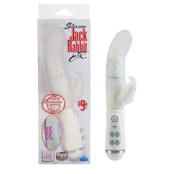 Silicone Jack Rabbit Jr. - White