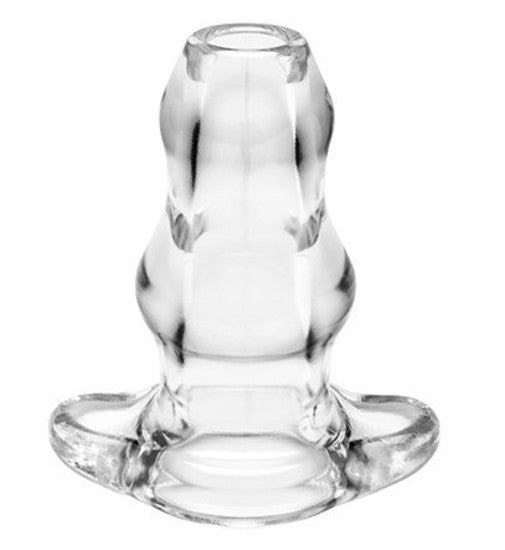 Double Tunnel Plug - Medium Clear