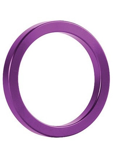 Ouch Metal Cockring Purple