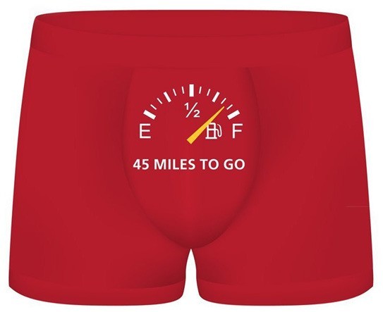 S-Line Funny Boxers 45 Miles To Go