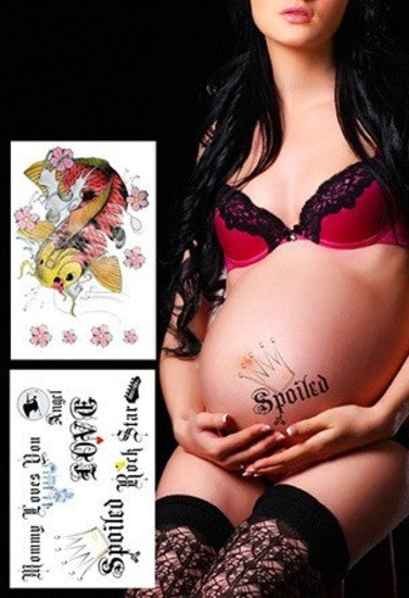 skyn demure 6x9 in. Rockstar Onboard 2 tattoo sheets