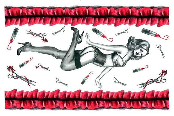 skyn demure 6x9 in. Totally Retro 2 tattoo sheets