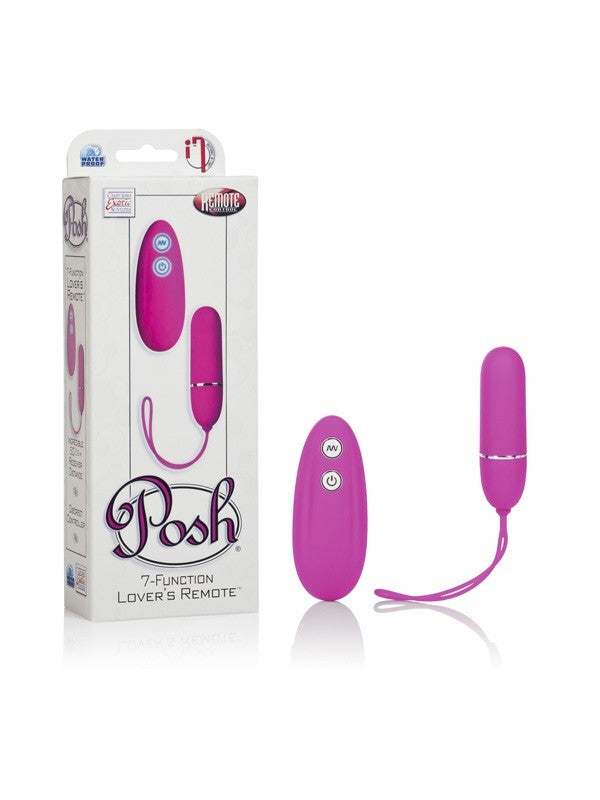 Posh 7 Function Lovers Remote Pink
