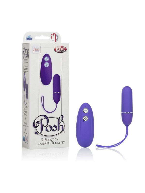 Posh 7 Function Lovers Remote Purple