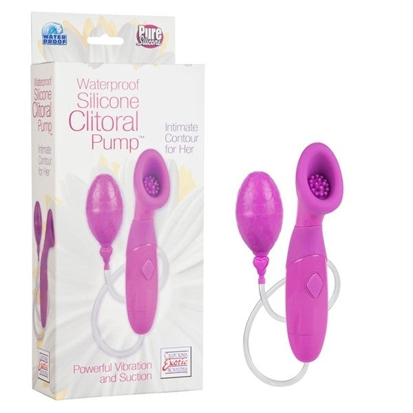 Waterproof Silicone Clitoral Pump Pink