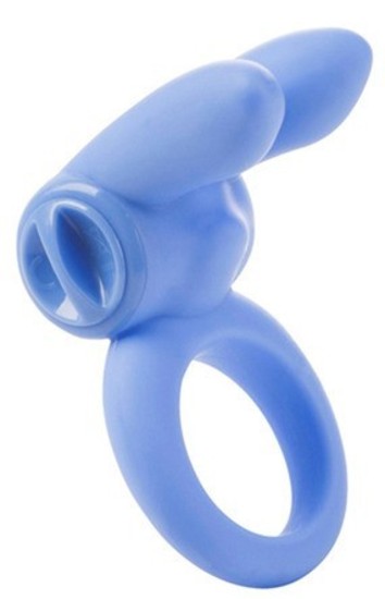 Silicone Jack Rabbit Ring Blue